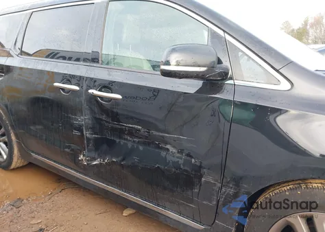 2016 Kia Sedona Sx Luxury z USA, uszkodzony, nr VIN KNDME5C12G6117509